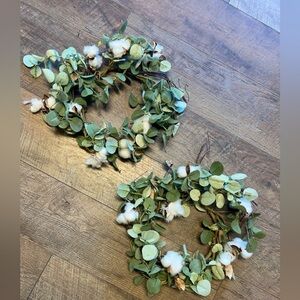 Decorative wreaths,   17$ for both